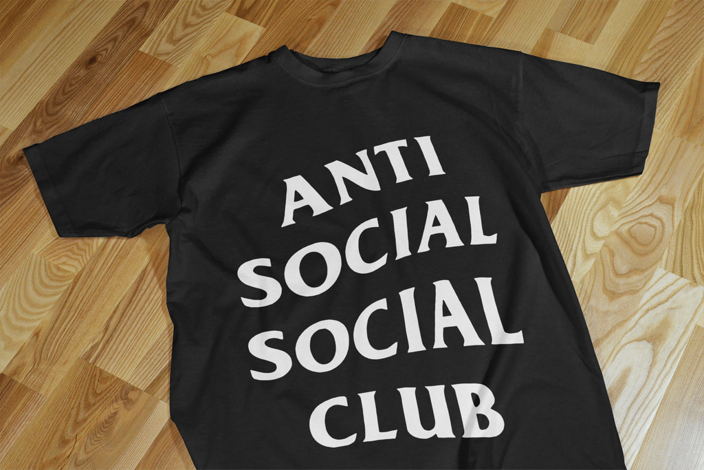 Playera Anti Social Club B 100% Algodón Cuello Redondo Manga Corta Premium Unisex