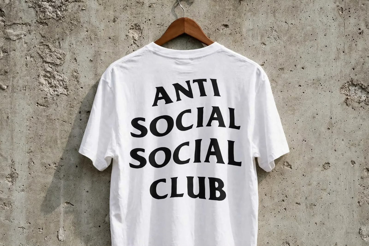 Playera Anti Social Club B 100% Algodón Cuello Redondo Manga Corta Premium Unisex