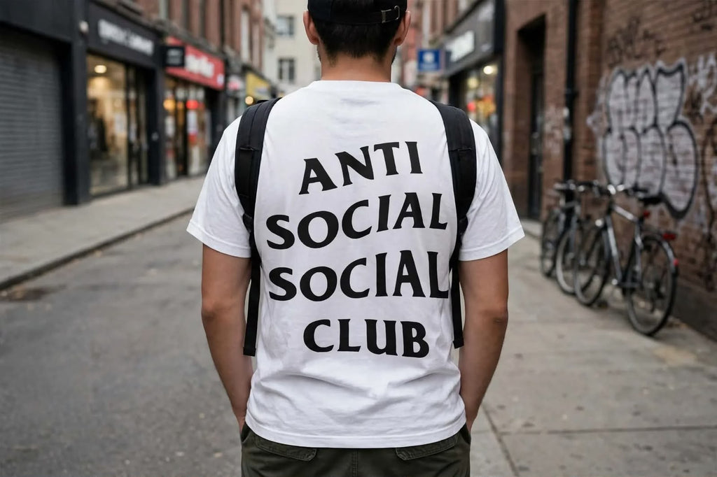 Playera Anti Social Club B 100% Algodón Cuello Redondo Manga Corta Premium Unisex