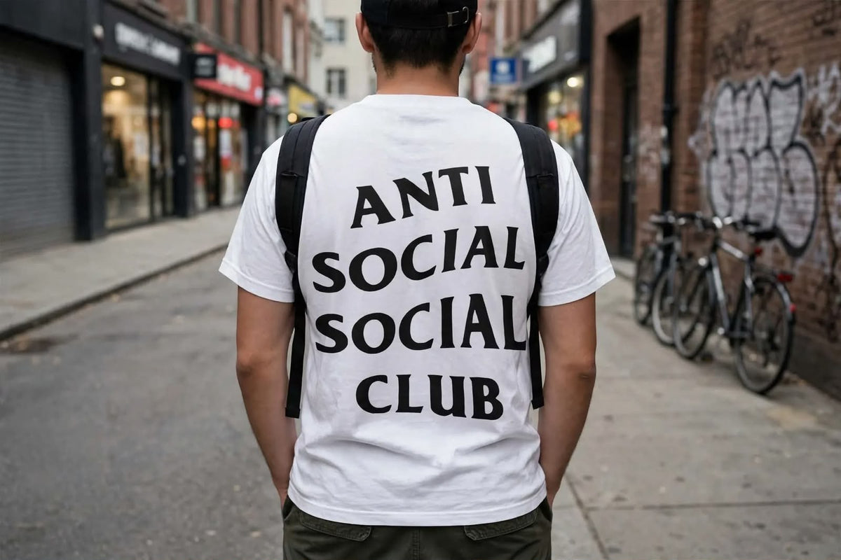Playera Anti Social Club B 100% Algodón Cuello Redondo Manga Corta Premium Unisex