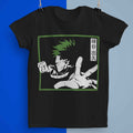 Playera Deku My Hero Academia 100% Algodón Cuello Redondo Manga Corta Premium Unisex Color Negro