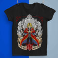 Playera Edward Elric Fullmetal Alchemist  100% Algodón Cuello Redondo Manga Corta Premium Unisex Color Negro