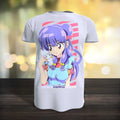 Playera Shampoo Ranma 1\2 100% Algodón Cuello Redondo Manga Corta Premium Unisex Color Blanco