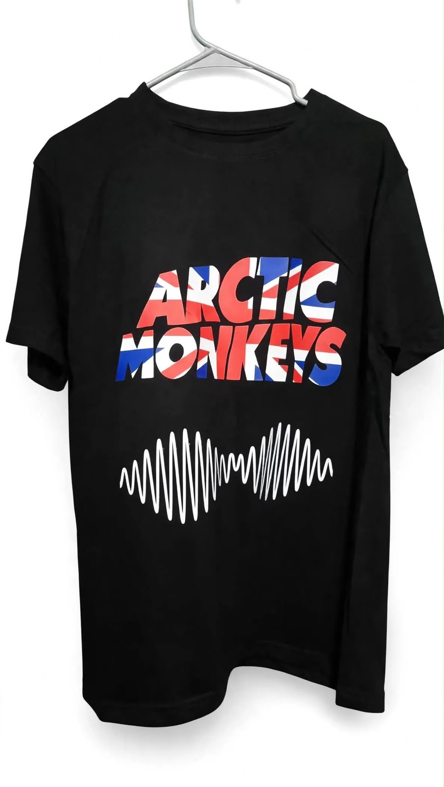 Playera Arctic Monkeys 100% Algodón Cuello Redondo Manga Corta Premium Unisex Color Negro