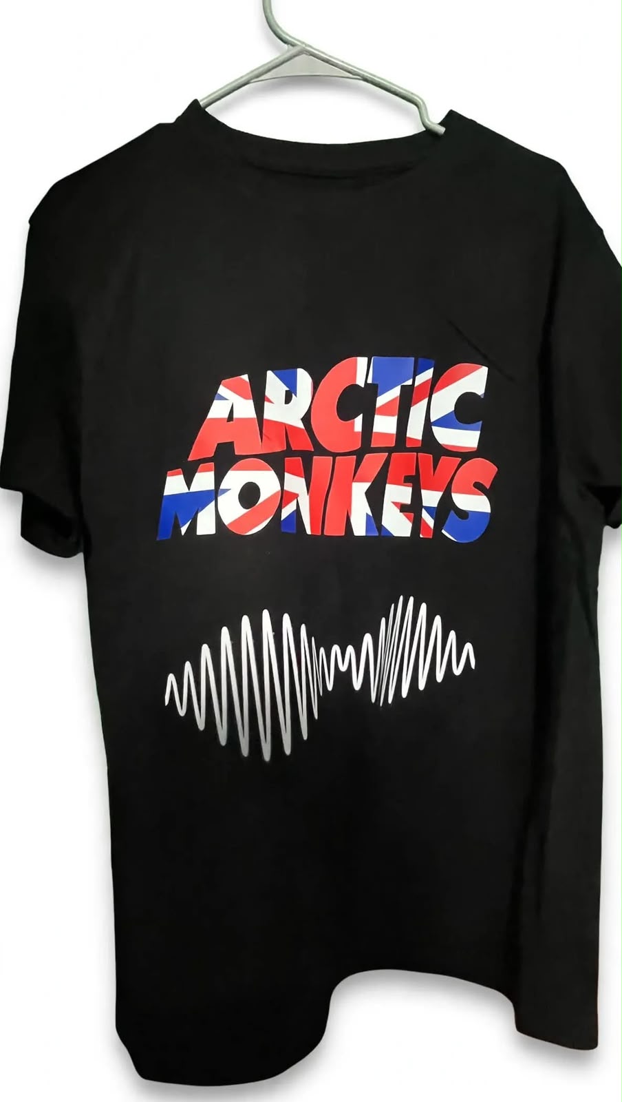 Playera Arctic Monkeys 100% Algodón Cuello Redondo Manga Corta Premium Unisex Color Negro
