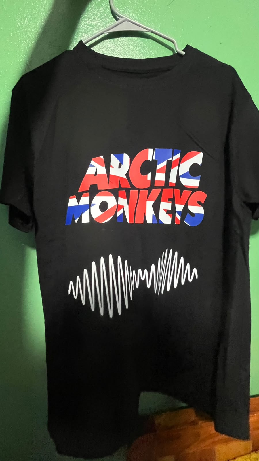 Playera Arctic Monkeys 100% Algodón Cuello Redondo Manga Corta Premium Unisex Color Negro