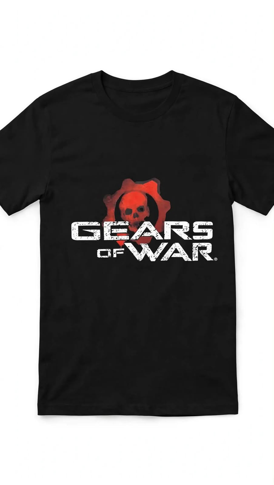 Playera Gears Of War 100% Algodón Cuello Redondo Manga Corta Premium Unisex Color Negro