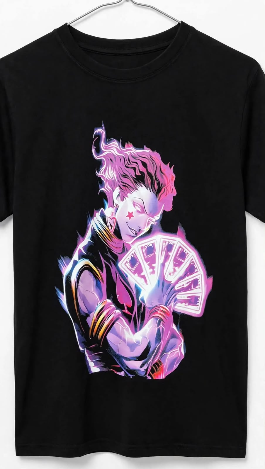 Playera Jojo´s Bizarre Adventure 100% Algodón Cuello Redondo Manga Corta Premium Unisex Color Negro