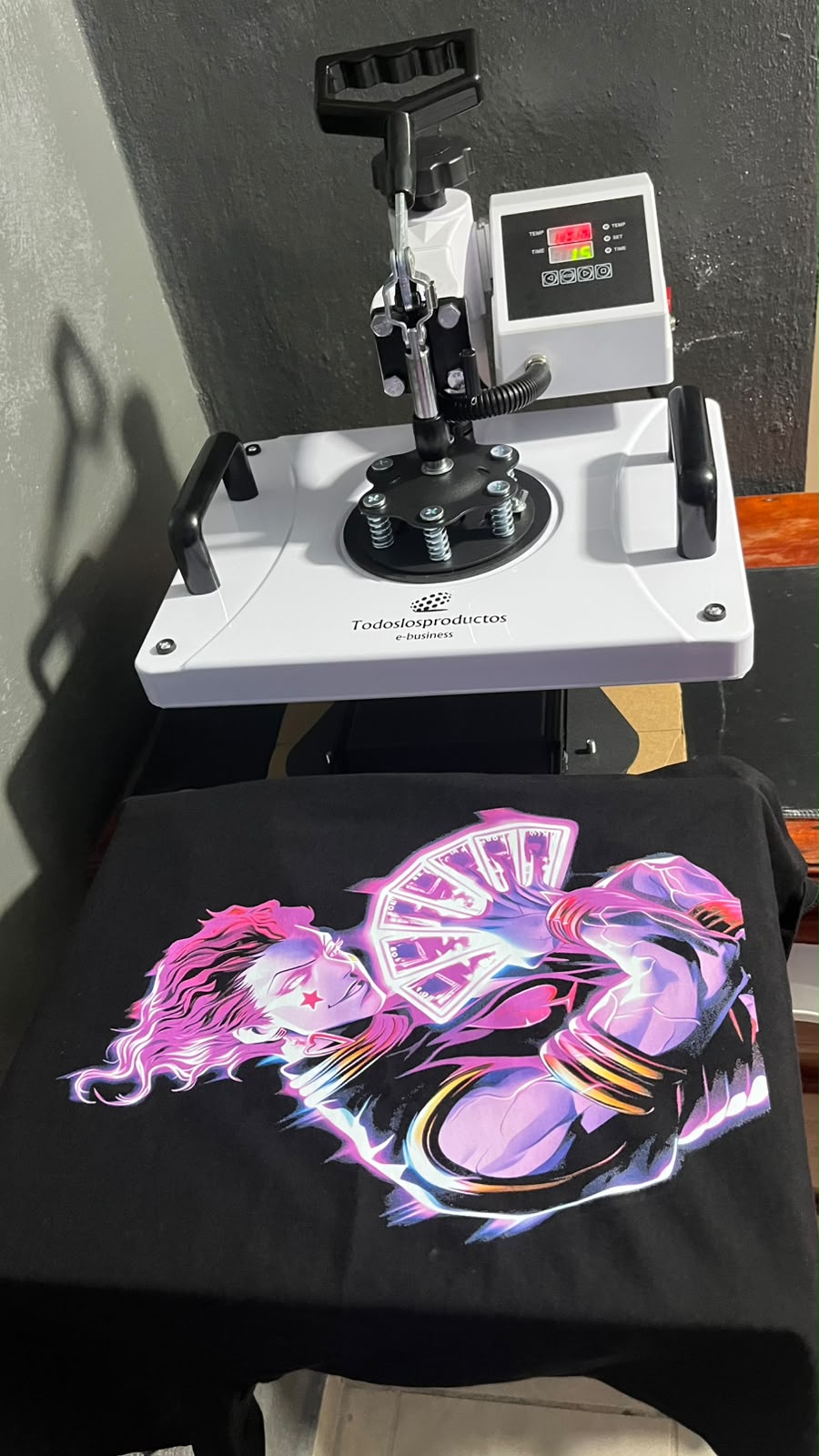 Playera Jojo´s Bizarre Adventure 100% Algodón Cuello Redondo Manga Corta Premium Unisex Color Negro