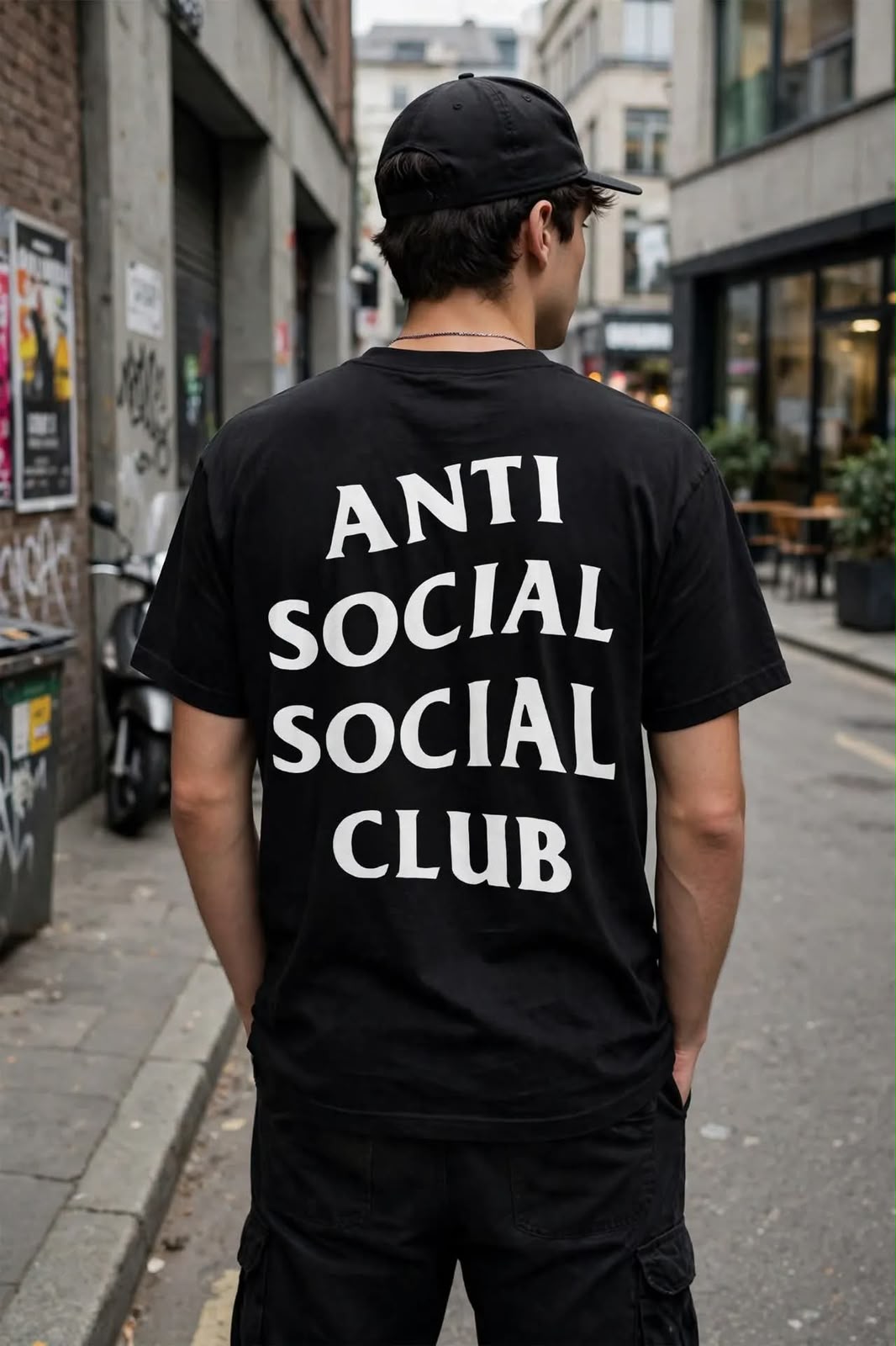 Playera Anti Social Club B 100% Algodón Cuello Redondo Manga Corta Premium Unisex