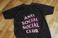 Playera Anti Social Club D 100% Algodón Cuello Redondo Manga Corta Premium Unisex Color Negro