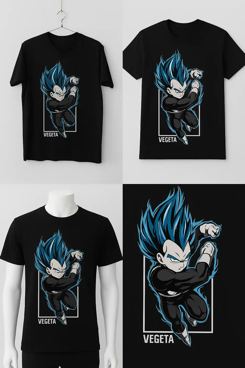 Playera Vegueta Ssb 100% Algodón Cuello Redondo Manga Corta Premium Unisex Color Negro