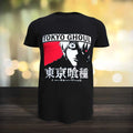 Playera Ken Kaneki Tokio Ghoul 100% Algodón Cuello Redondo Manga Corta Premium Unisex Color Negro