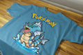 Playera Gyarados Pokémon 100% Algodón Cuello Redondo Manga Corta Premium Unisex Color Azul